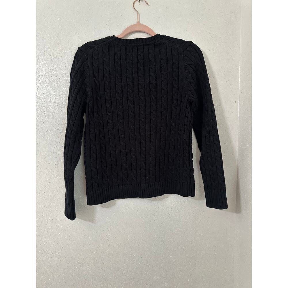 L.L Bean cable knit sweater size M NWOT